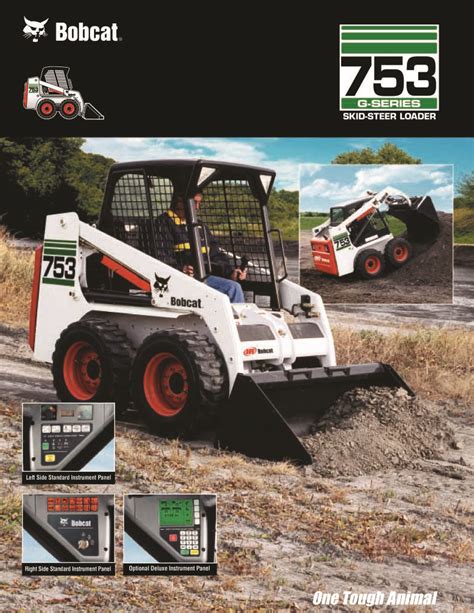 2001 bobcat 753 skid steer specs|bobcat 753 specs pdf.